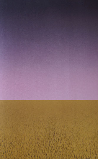 Maria Hillfon  www.hillfon.com  Väntan - Waiting, 50x80 litografi, lito